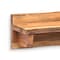 Alaterre Furniture Alpine Natural Live Edge Wood 36" Mantel Shelf AWAA4320 - alternate 5